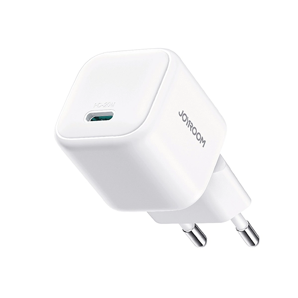 JOYROOM TCG08 Adapter Charger GaN Mini PD 20W - White